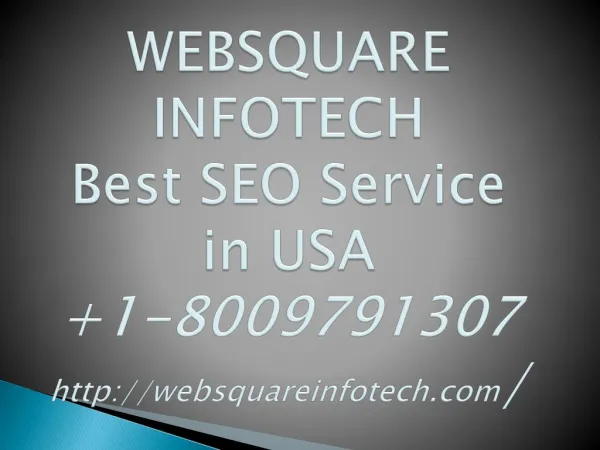 call on 1-8009791307 Best SEO Services in USA