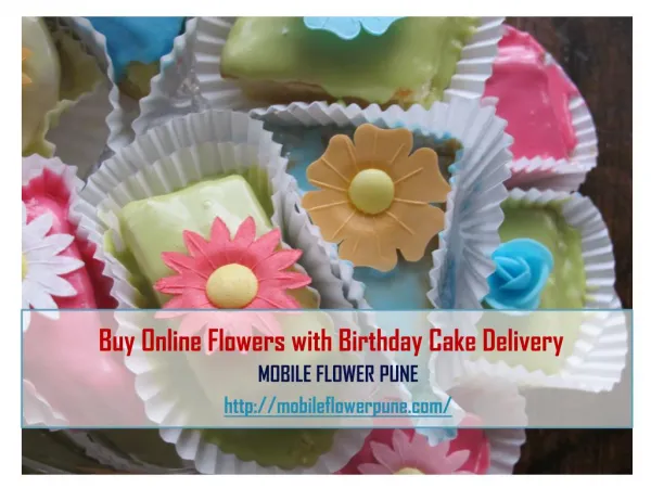 Buy Online Flowers With Birthday Cake Delivery