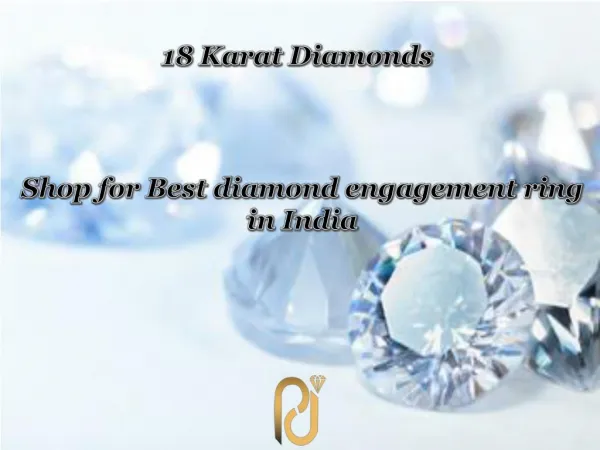 Shop for Best diamond engagement ring in India