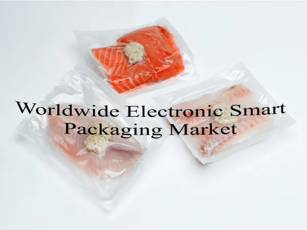 Worldwide Electronic Smart Packaging Market