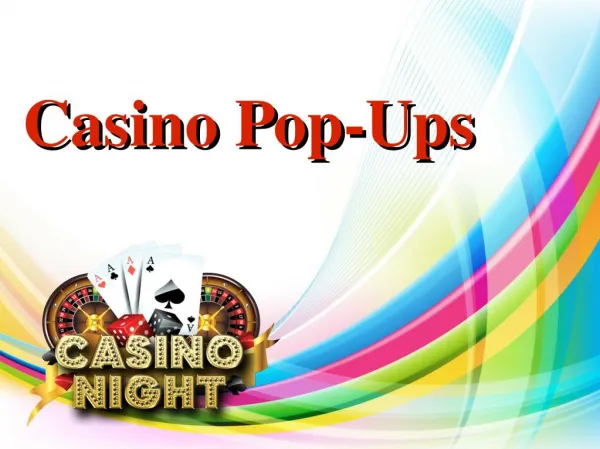 Casino Pop-Ups
