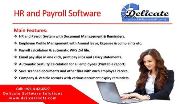 HR Payroll Software in Dubai