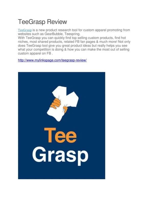 TeeGrasp download