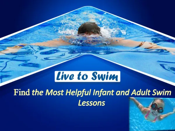 Adult and Infant Swim Lessons