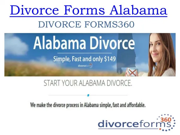Divorce Forms Alabama