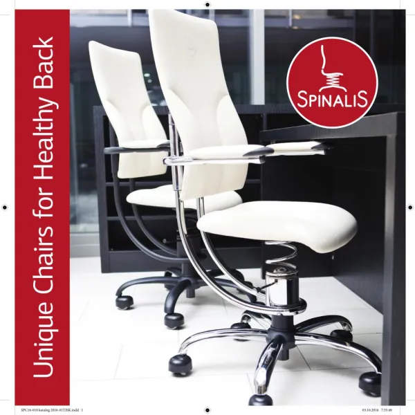 SPINALIS CANADA Healthy Chairs for Active Sitting Catalogue