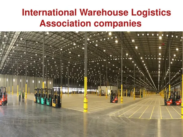 International Warehouse Logistics Association companies