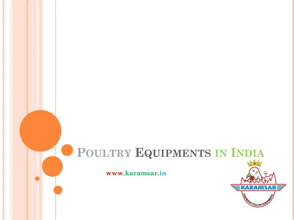 poultry equipments in india