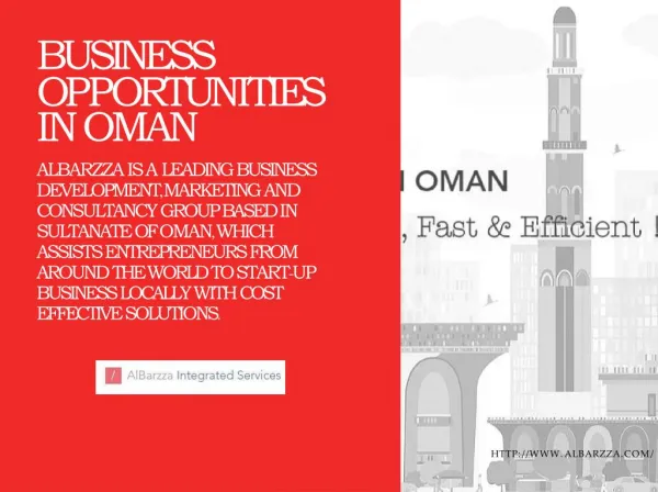 Business Opportunities in Oman