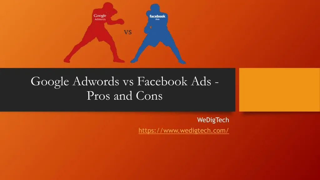 google adwords vs facebook ads pros and cons