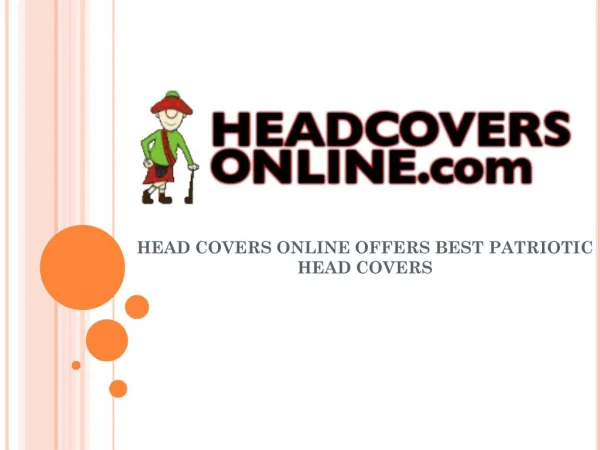HEAD COVERS ONLINE OFFERS BEST PATRIOTIC HEAD COVERS