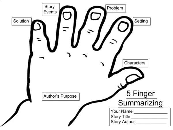 5 Finger Summarizing