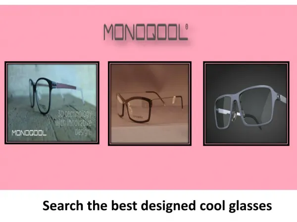 Latest custom made glasses