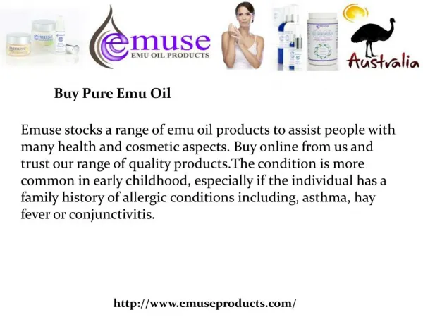 Buy Pure Emu Oil
