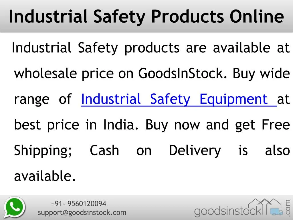 industrial safety products online