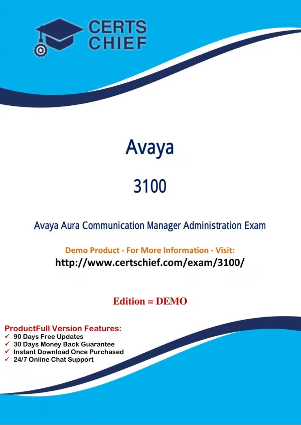 3100 Certification Study Guide
