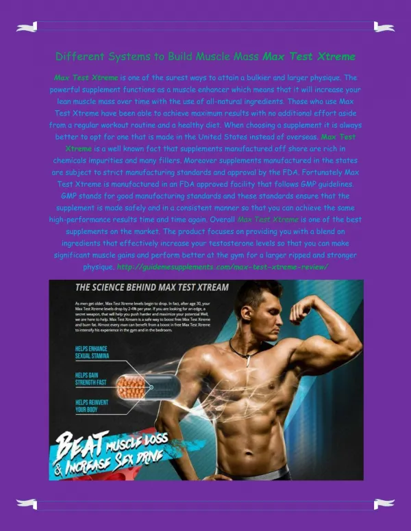 http://guidemesupplements.com/max-test-xtreme-review/