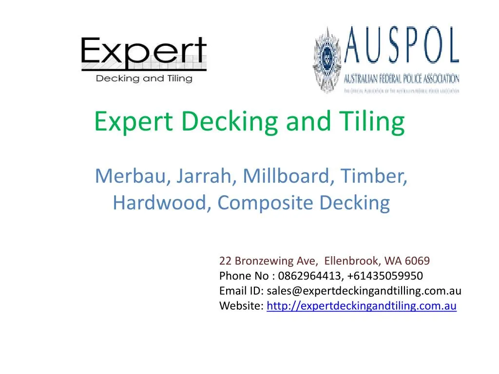 expert decking and tiling