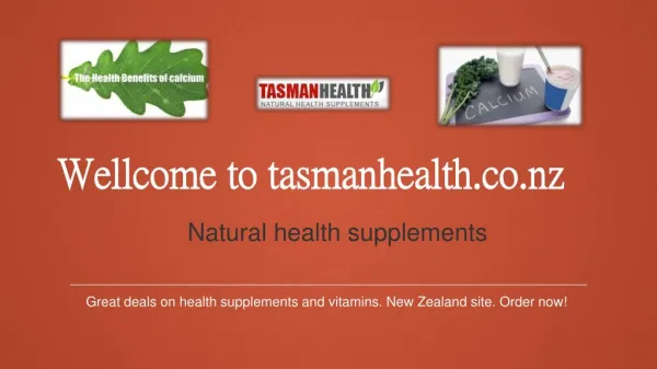 tasmanhealth.co.nz | NOW Calcium Magnesium Powder