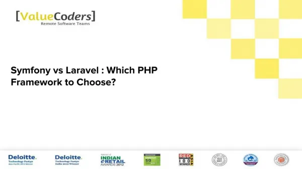 Symfony vs laravel which php framework to choose-
