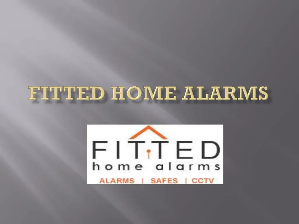 fitted home alarms