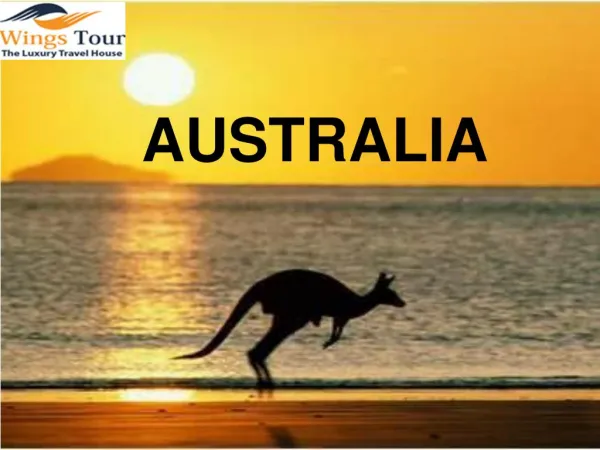 australia tour packages