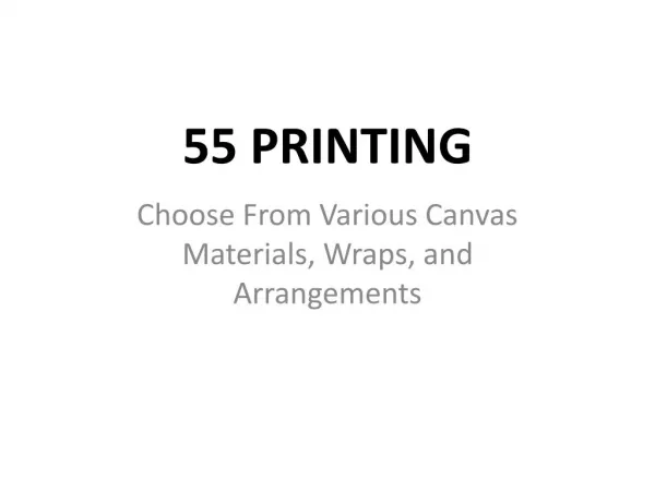 55 Printing