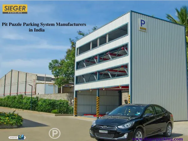 Pit Puzzle Parking System Manufacturers