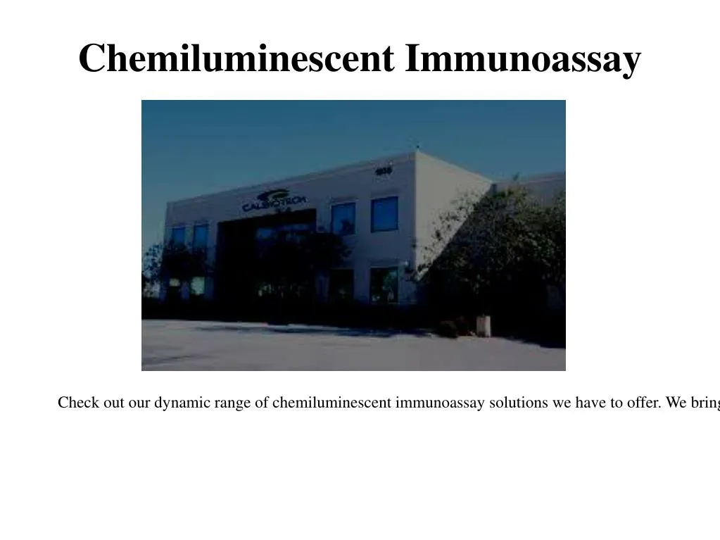 chemiluminescent immunoassay