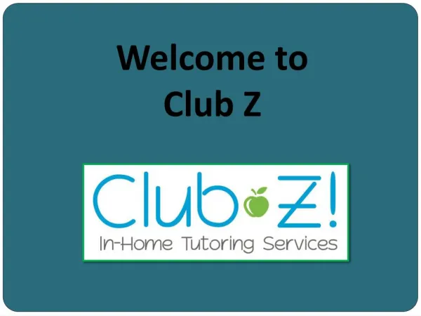 Reliable Tutoring Services in West Bloomfield | Club-Z