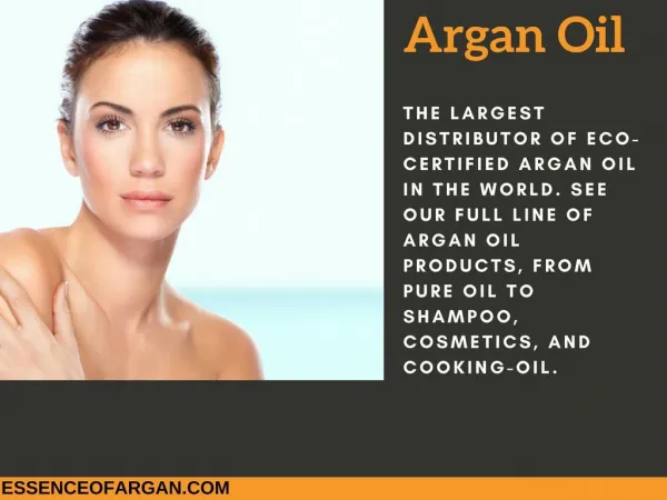Look Into Various Aspects And Benefit Of Argan Oil