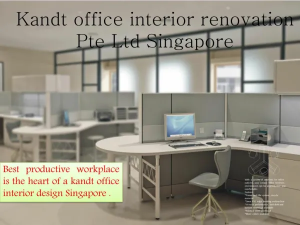 Office Interior Renovation Singapore |Commercial Renovation Singapore