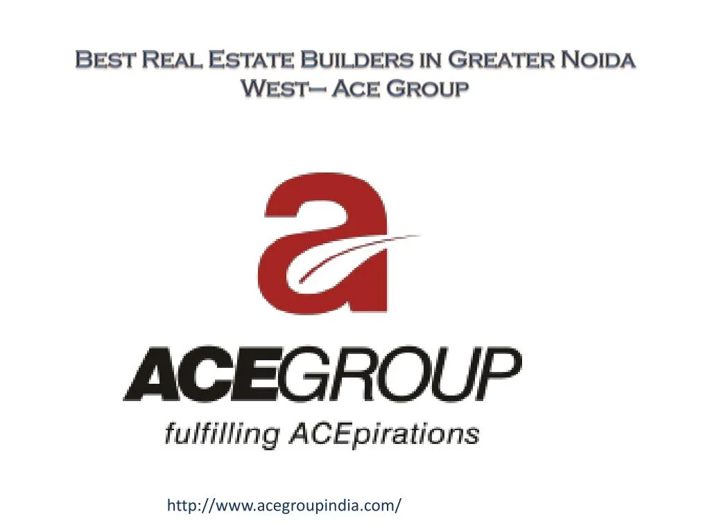 best real estate builders in greater noida west ace group