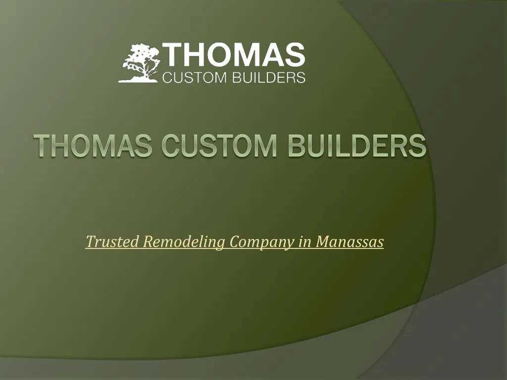 thomas custom builders