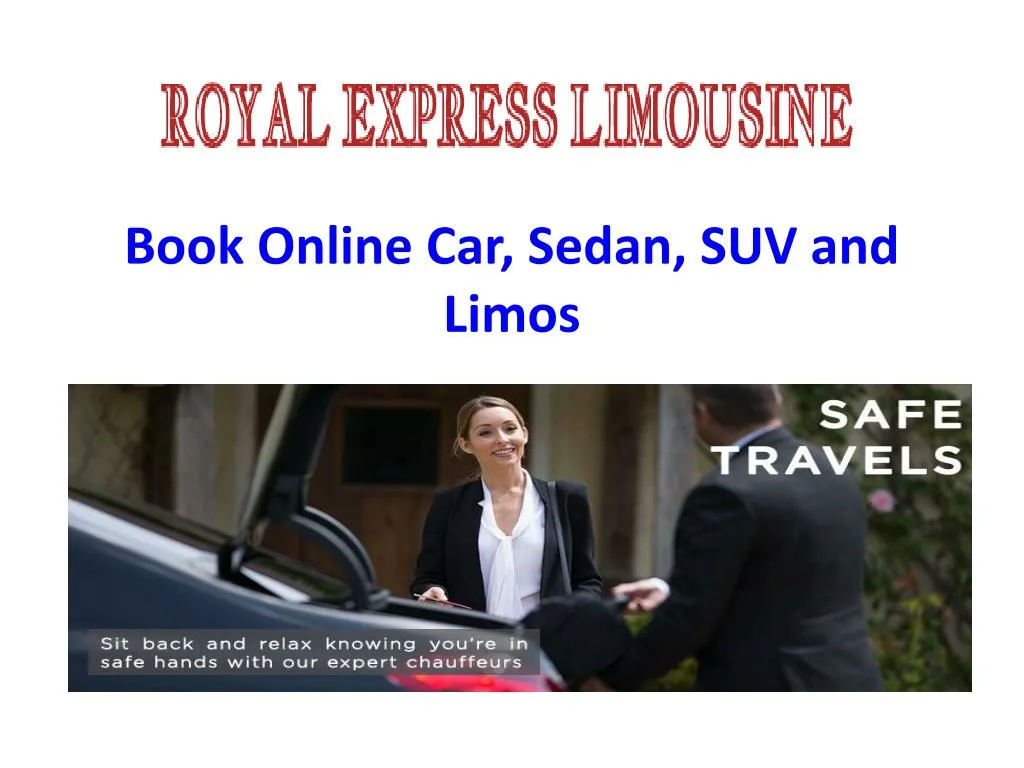 book online car sedan suv and limos