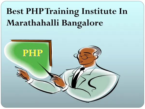 php training in bangalore