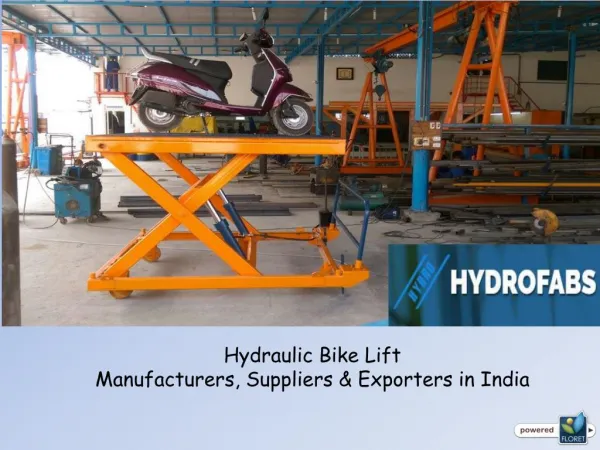Hydraulic Bike Lift Manufacturers