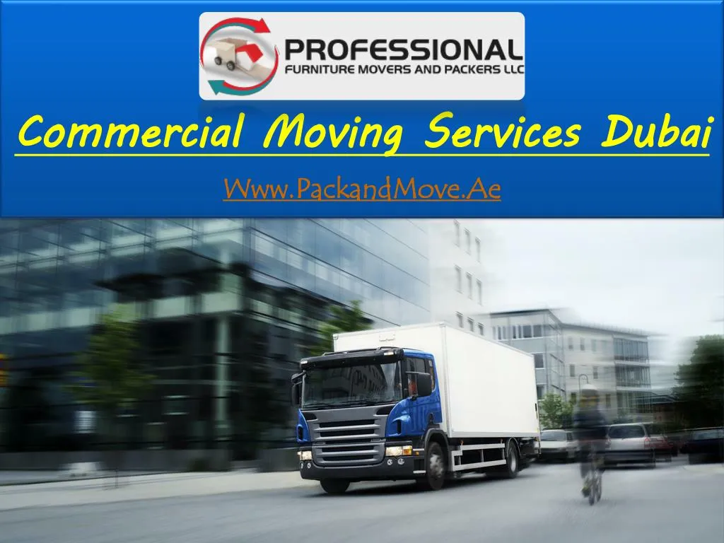 commercial moving services dubai