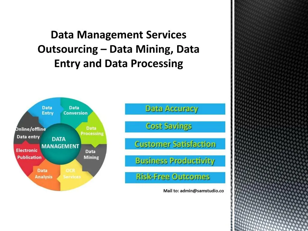 data management services outsourcing data mining data entry and data processing