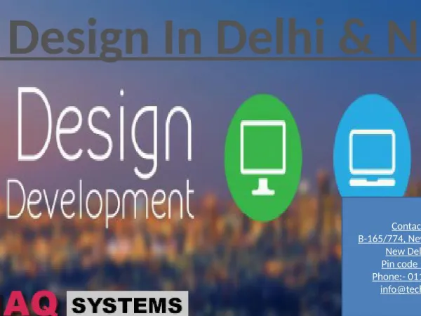 Web Design Company in Delhi & Noida