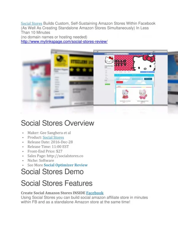 Social Stores review