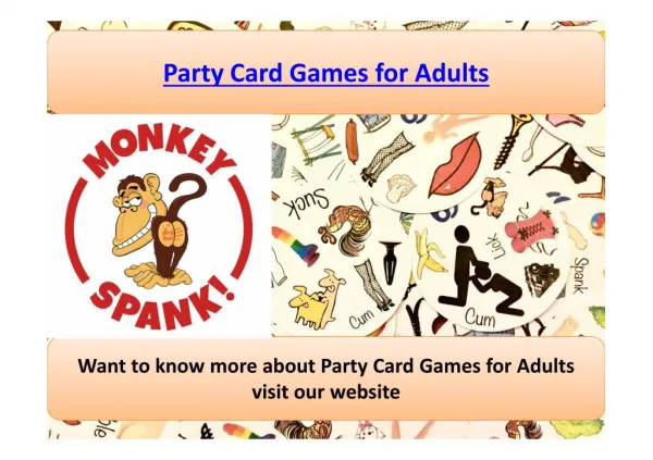 Party Card Games Adults