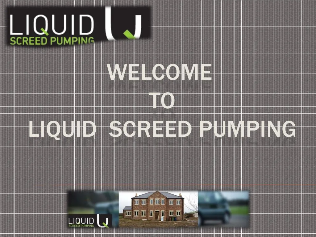 welcome to liquid screed pumping
