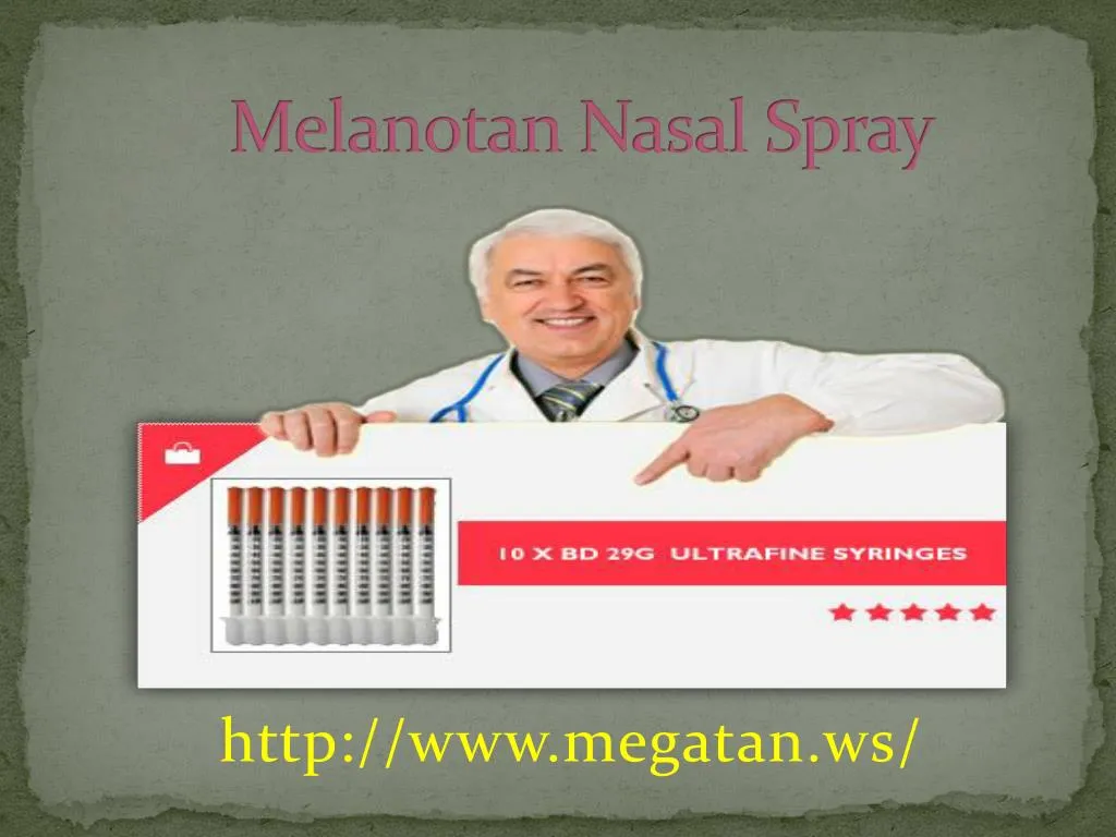 melanotan nasal spray