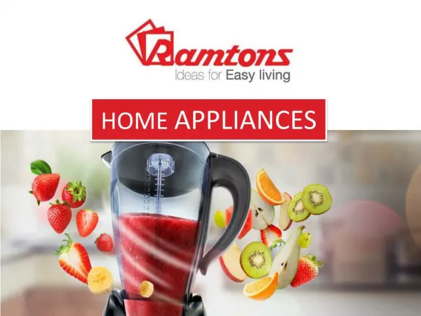 Large Home And Kitchen Appliances