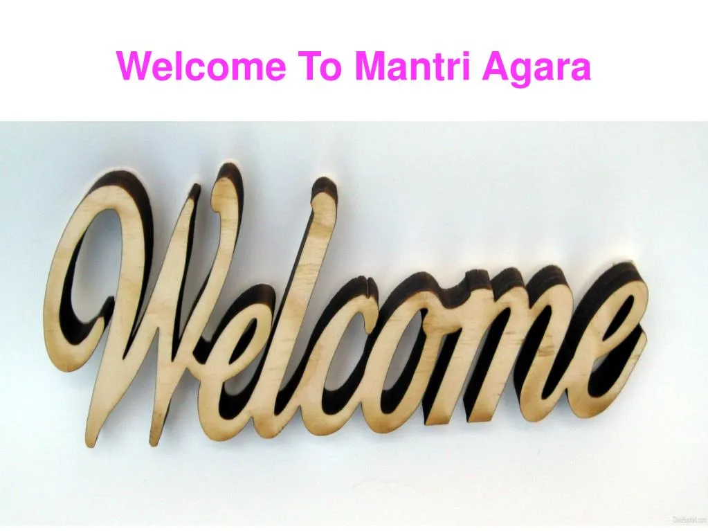 welcome to mantri agara
