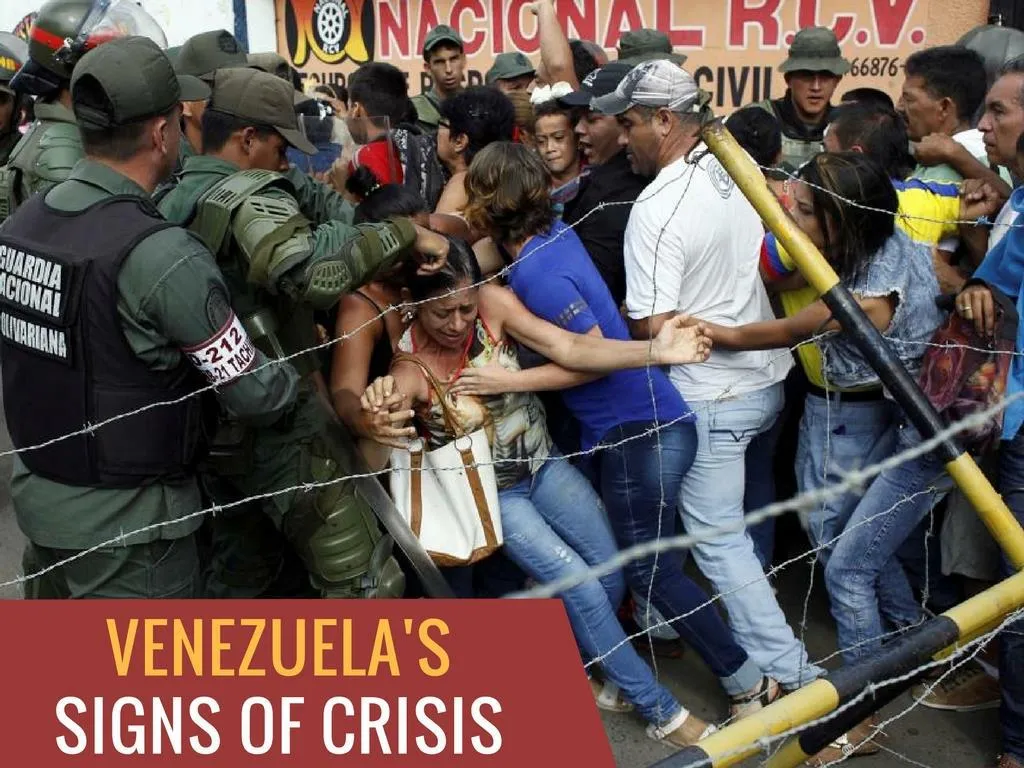 venezuela s indications of crisis