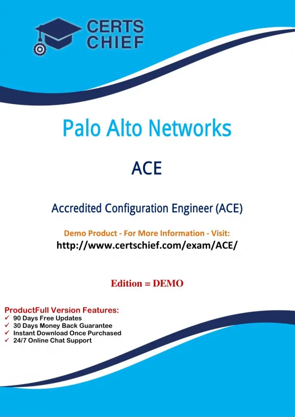 ACE Certification Practice Test