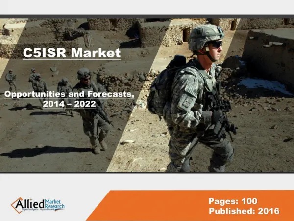 Global C5ISR Market Share, Indyustry Analysis 2022