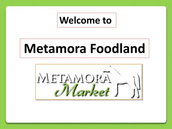 Top Quality Bakery in Metamora, Michigan | Metamora Market Place